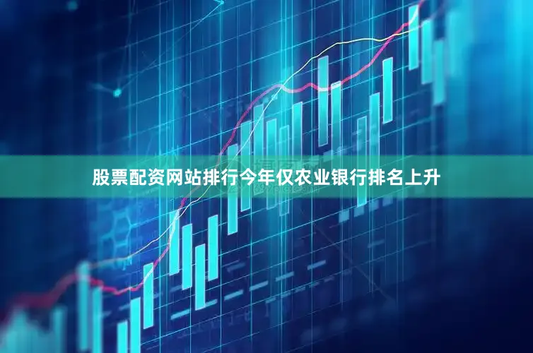 股票配资网站排行今年仅农业银行排名上升